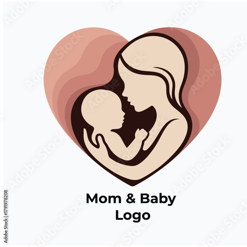 specila baby logo mom care