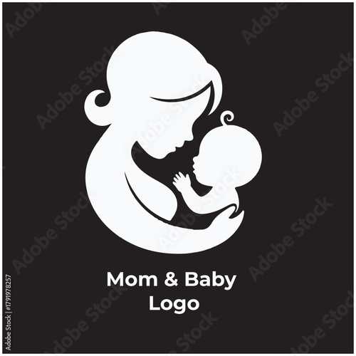 specila baby logo mom care