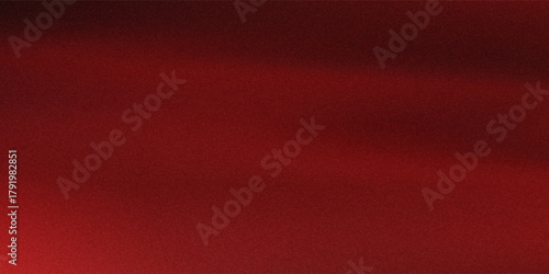 Red and black abstract smooth gradation background with grainy noise
