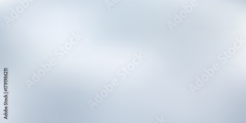 Silver foil background with metal mirror texture. Chrome gradient surface with light gloss simple abstract. Blure Vector