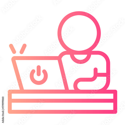 turn off gradient icon