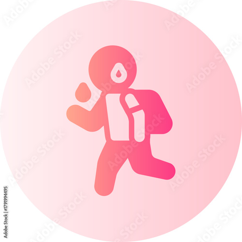 go home gradient icon