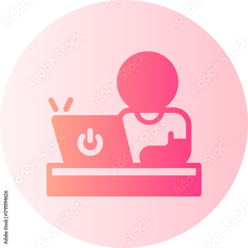 turn off gradient icon