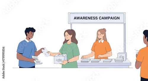 Raise Awareness Promoting Public Engagement with Information Campaign for Societal Improvement
