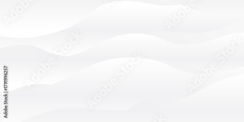 White abstract gray satin texture that is white silver fabric silk panorama background with beautiful soft blur pattern simple modern