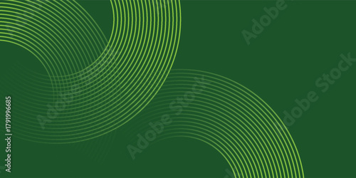 Abstract blue glowing geometric lines on dark blue background arts green vector illustration eps10