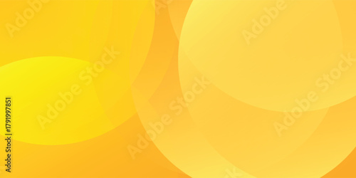 Modern abstract background orange and yellow gradations circle shape. vector illustration