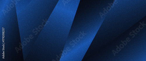 Luxury blue background. Abstract glowing background with grainy texture