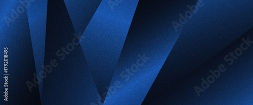 Luxury blue background. Abstract glowing background with grainy texture