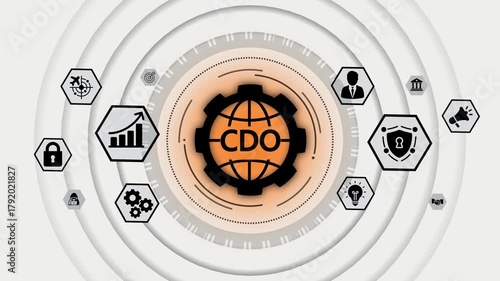 C D O Chief Digital Officer Global Business Strategy Technology Innovation Corporate Management Digital Transformation Data Analytics Cybersecurity Growth Marketing Security Ideas Teamwork Partnership