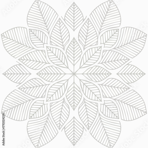 Cozy winter log cabin surrounded by snow-covered evergreen trees under a warm sunset sky, evoking a feeling of peace and tranquility in a picturesque natural landscape illustration