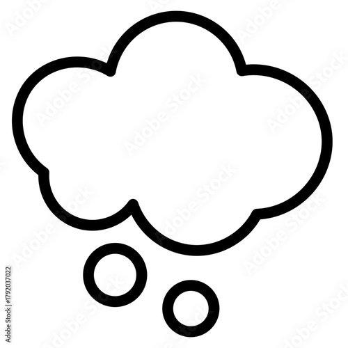 Speech Bubble icon in vector illustration