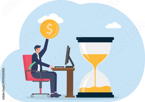 illustration of consistency in maintaining business performance for profit
