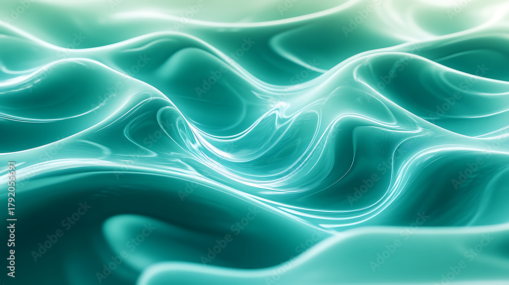 Fototapeta premium Clean energy ripple effect with glass gradient and motion design