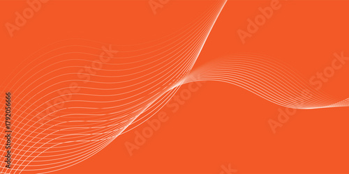 Abstract Background, using brick orange or dark red, gives a warm, stimulating and energetic feeling. vector background technology wave