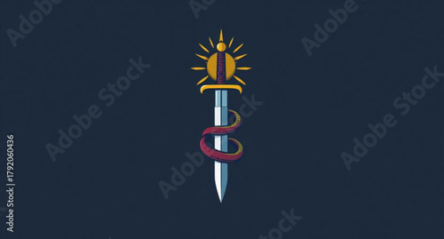 American flag dollar sign symbol icon illustration vector for finance, currency, wealth, and business success design