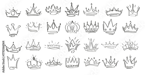 Collection of Crown Sketches