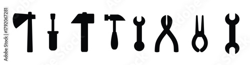 construction tools vector