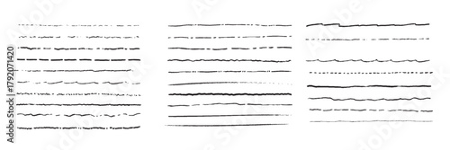 Doodles lines vector illustration