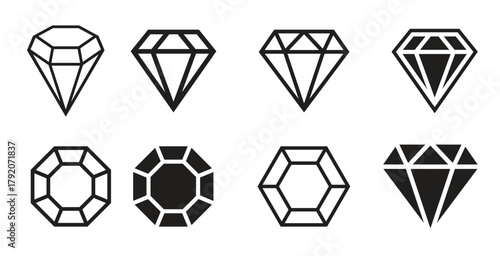 diamant icon vector illustration