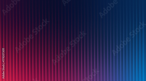 Abstract background with vertical lines and gradient color from red to blue, creating a modern and vibrant backdrop for various design purposes