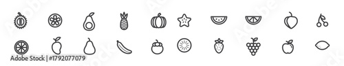 fruit icons