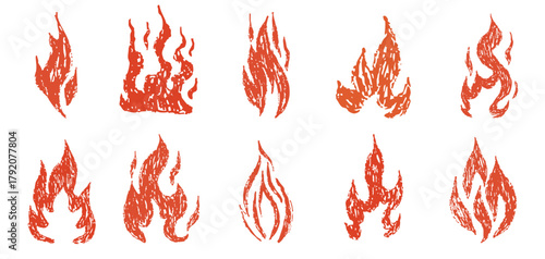 fire flame grunge drawn chalk tattoo abstract y k vintage