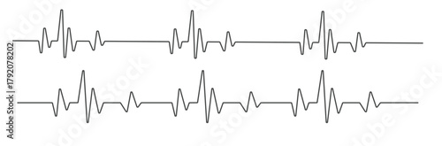 heart beat cardio rhythm line ecg ekg electrocardiogram 