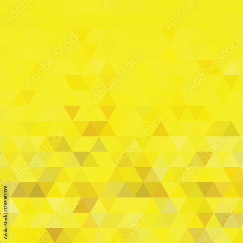 Abstract vector yellow triangular background. polygonal style. eps 10