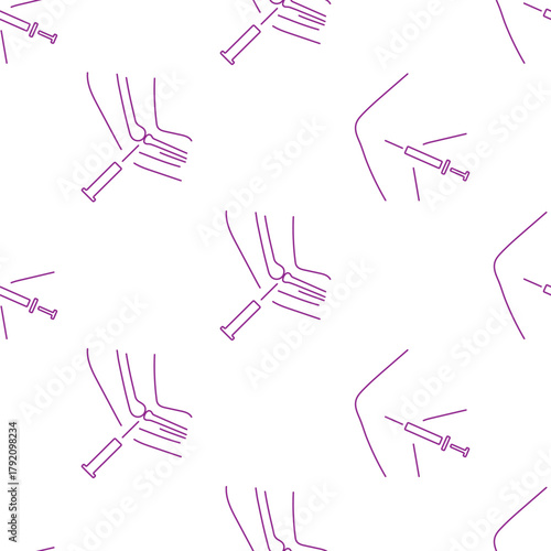 meniscal seamless pattern isolated on transparent background.