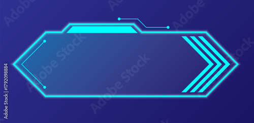 Futuristic Interface Components in Motion