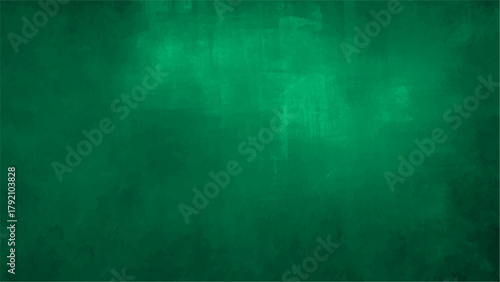 Deep Green Abstract Smoke & Watercolor Texture Background with Dark Emerald Grunge Wash with Soft Light Glow. Moody Horror, Fantasy, or Elegant Digital Backdrop.