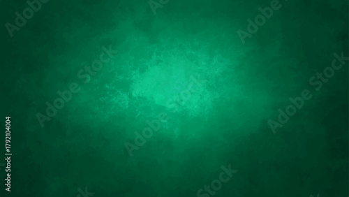 Deep Green Abstract Smoke & Watercolor Texture Background with Dark Emerald Grunge Wash with Soft Light Glow. Moody Horror, Fantasy, or Elegant Digital Backdrop.