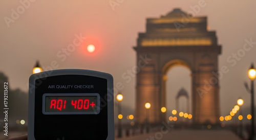 Delhi Air Pollution Crisis: AQI 400+ at India Gate