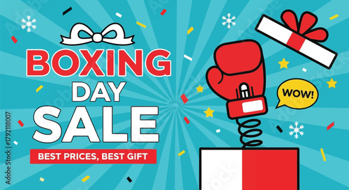 Boxing Day sale event with amazing deals and gift surprises