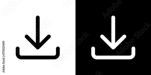 ダウンロードのアイコン