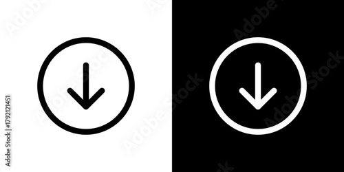 ダウンロードのアイコン