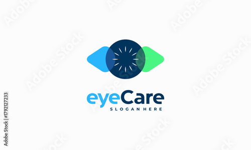 Eye Care logo designs concept vector, Eye health logo symbol