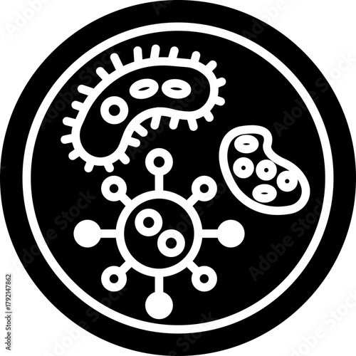Bacteria Icon