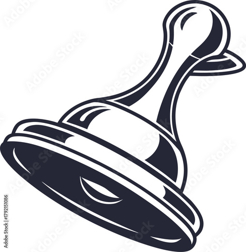 vector illustration of a nipple