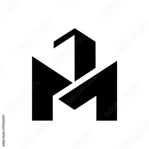 Free Download M BUILDING LOGO - GFXLoad