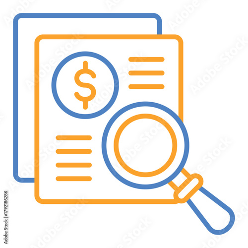 Financial report Icon