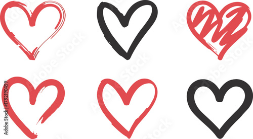 Scribble Heart Collection]