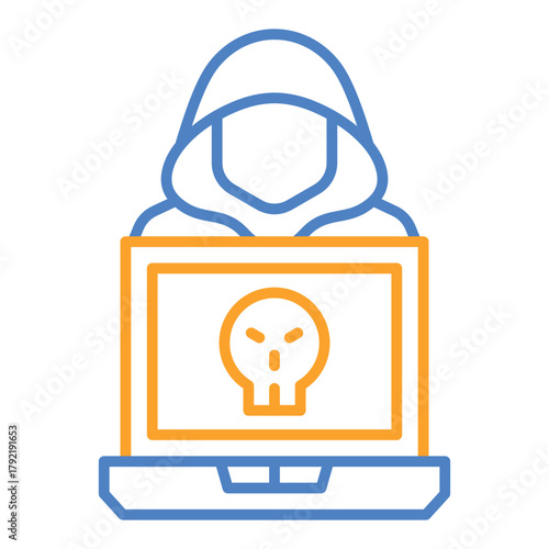 Cyber attack Icon