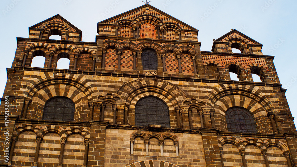 Fototapeta premium Ville de Le-Puy-en-Velay