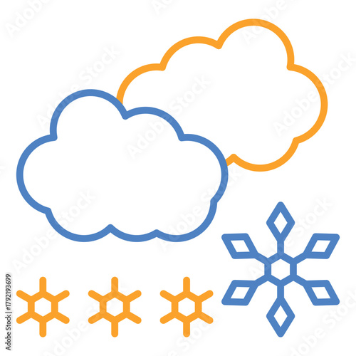 Snowy day Icon