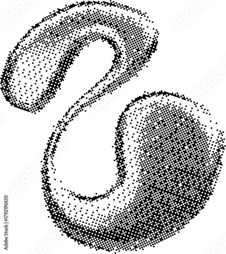 8-bit abstract halftone pixel art vector graphic
