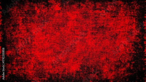 The rich hues and rough texture provide a vintage feel.