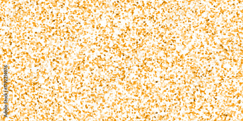Abstract yellow and orange noise texture background.Orange grainy noise color background, orange grain banner and wallpapers. Sprinkle glitter gold dust on a black background with copy space.

