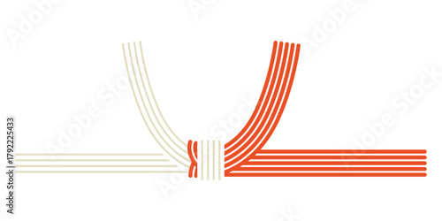 水引のベクターイラスト